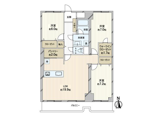 間取図(平面図)