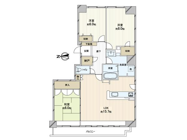 ステイツ南14条グランバレーヌ 間取図(平面図) ステイツ南14条グランバレーヌ 間取図(平面図)