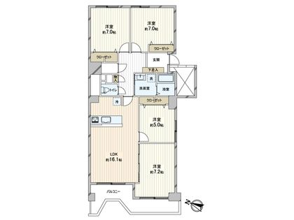 間取図(平面図)