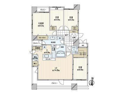 間取図(平面図)