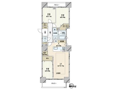 間取図(平面図)