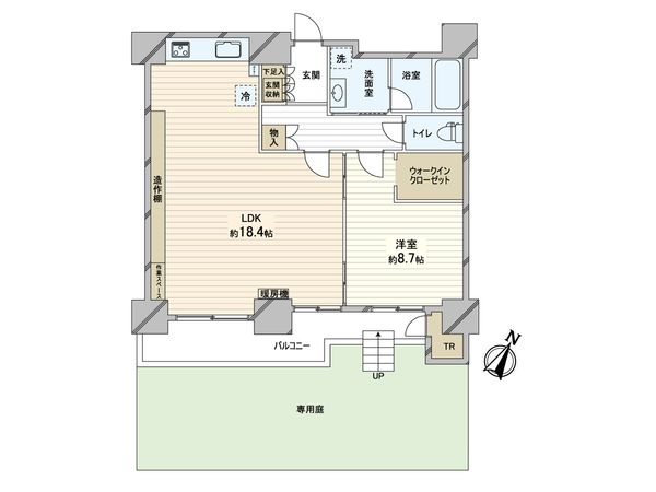 幌南プリンスハイツ 間取図(平面図)