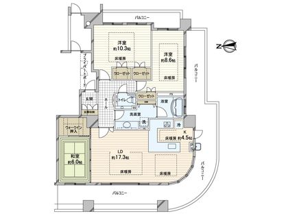 間取図(平面図)