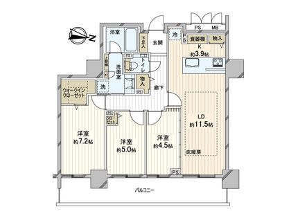 間取図(平面図)