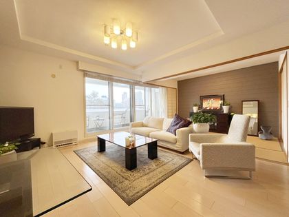 アルス中島公園ビュースクエア リビング