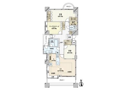 間取図(平面図)