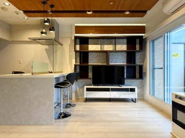 ライオンズマンション第7大通 リビング リビング