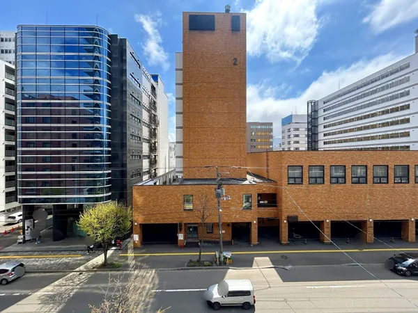 バルコニーから南方向の眺望