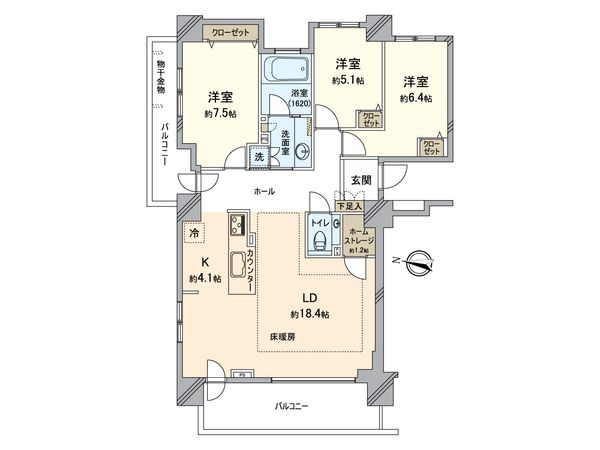 パークハウス北4条公園通 間取図