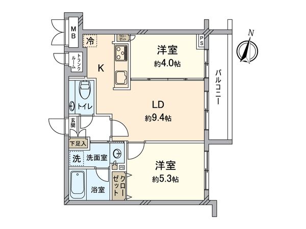 ラ・クラッセ札幌リードスクエア 間取図