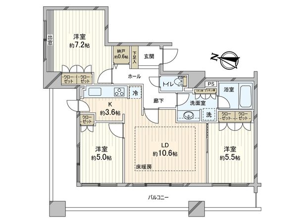 間取図(平面図)