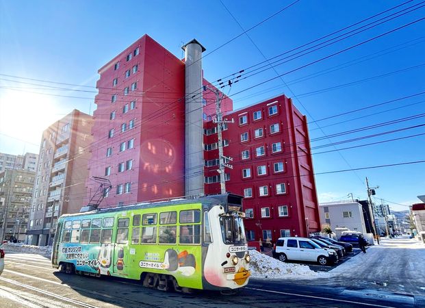 パークハイツ山鼻 外観