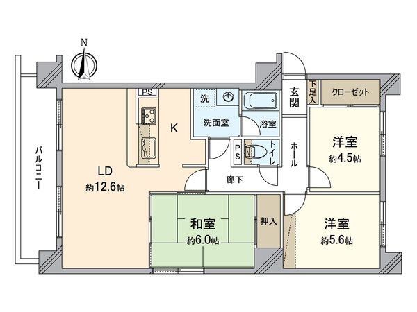 間取図(平面図)