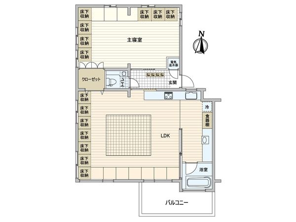 山鼻コーポラティブハウス 間取図(平面図) 山鼻コーポラティブハウス 間取図(平面図)