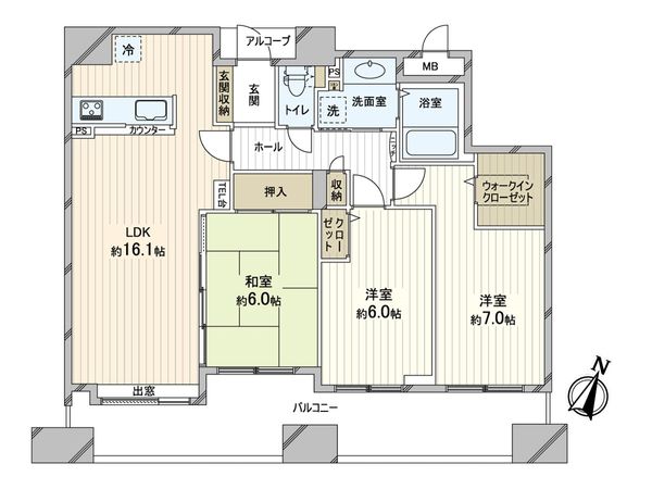 ダイアパレス植物園通 間取図(平面図) ダイアパレス植物園通 間取図(平面図)