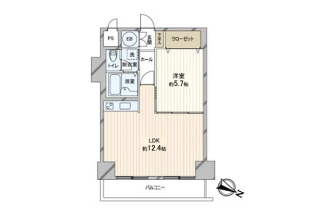 ライオンズマンション北6条 間取図(平面図) ライオンズマンション北6条 間取図(平面図)