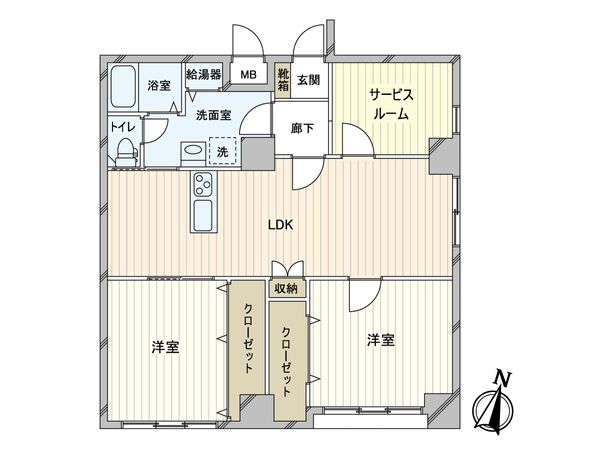 セザール第1札幌 間取図(平面図) セザール第1札幌 間取図(平面図)