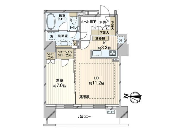 パークホームズ札幌大通イーストレジデンス 間取図(平面図) パークホームズ札幌大通イーストレジデンス 間取図(平面図)