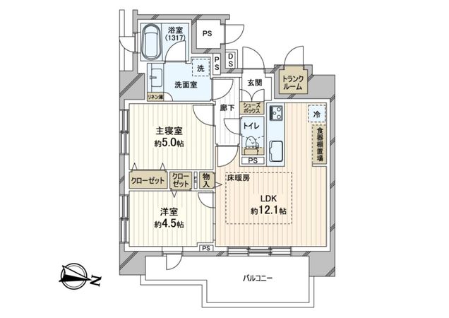 シティホーム札幌ステーションスクエア 間取図(平面図) シティホーム札幌ステーションスクエア 間取図(平面図)