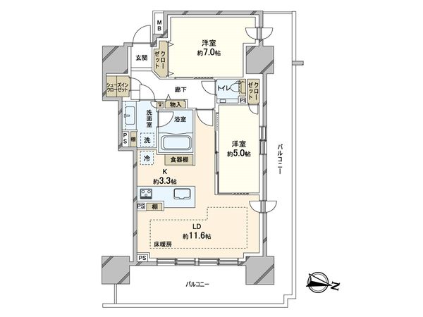 間取図(平面図)