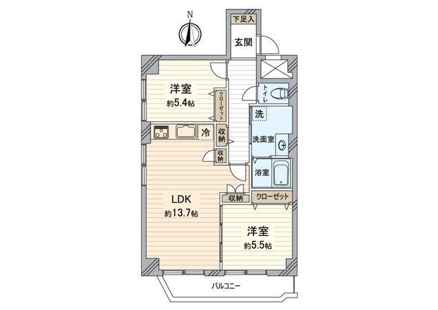 間取図(平面図)