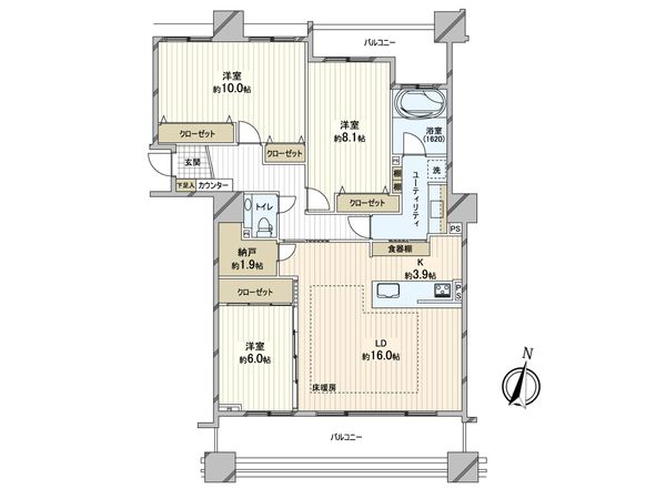 間取図(平面図)
