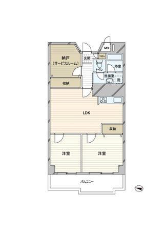 サンピア中島公園 西棟 間取図(平面図) サンピア中島公園 西棟 間取図(平面図)