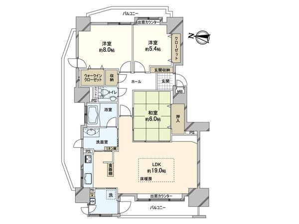 間取図(平面図)