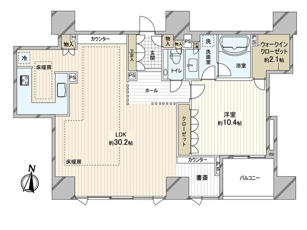 シティタワー札幌大通 間取図(平面図) 間取図(平面図)