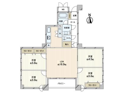 間取図(平面図)
