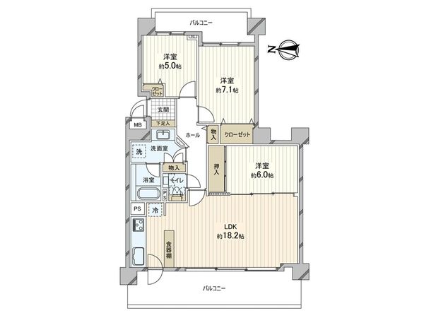 間取図(平面図)