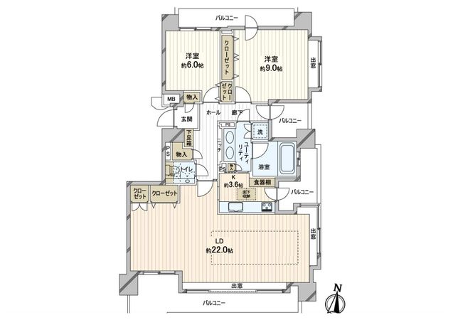 間取図(平面図)