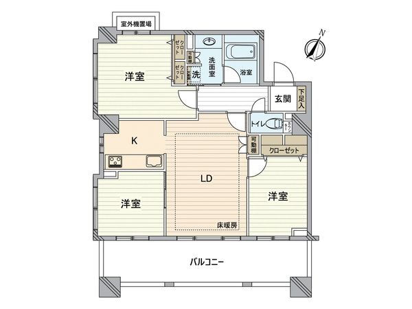 パークホームズ大通公園南 間取図(平面図) パークホームズ大通公園南 間取図(平面図)