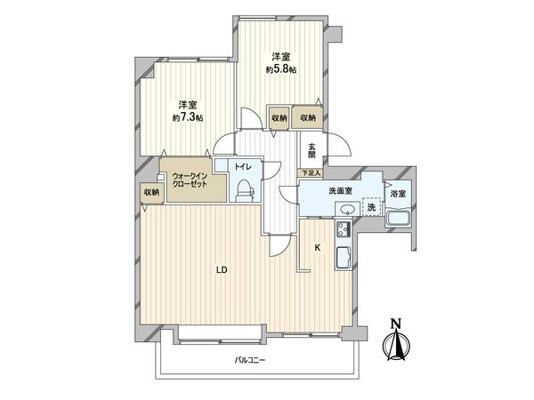 間取図(平面図)