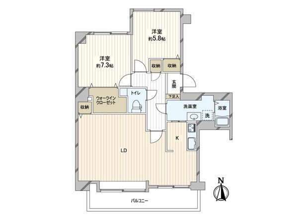 チュリス南10条 間取図(平面図) チュリス南10条 間取図(平面図)