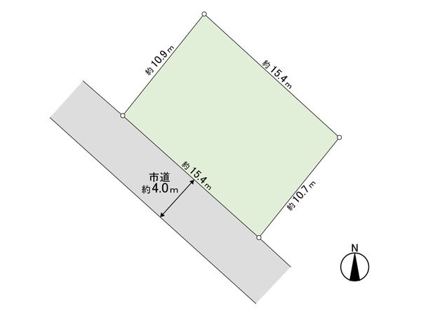 中央3条2丁目 土地 区画図 中央3条2丁目 土地 区画図