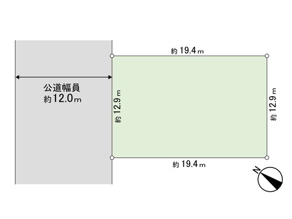 菊水元町2条3丁目 土地 区画図 菊水元町2条3丁目 土地 区画図