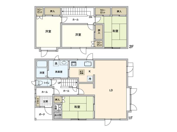 北郷4条11丁目 戸建 間取図(平面図) 北郷4条11丁目 戸建 間取図(平面図)