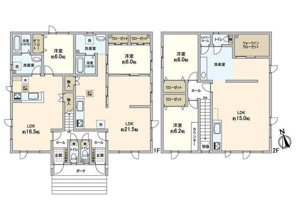 川下2条7丁目 戸建 間取図(平面図) 川下2条7丁目 戸建 間取図(平面図)