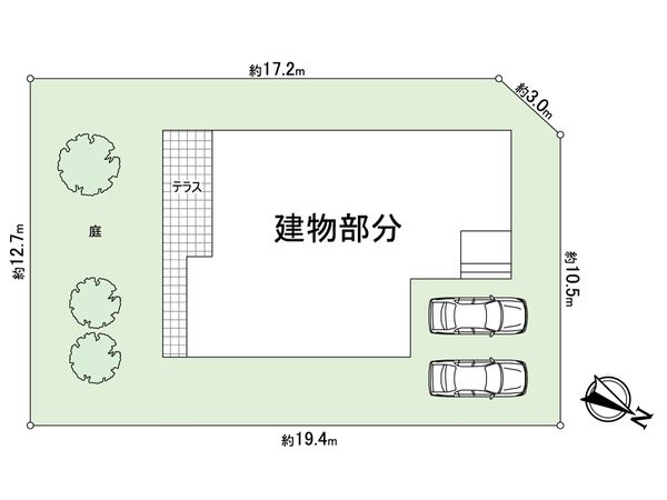 菊水元町2条3丁目 戸建 間取図(平面図) 菊水元町2条3丁目 戸建 間取図(平面図)