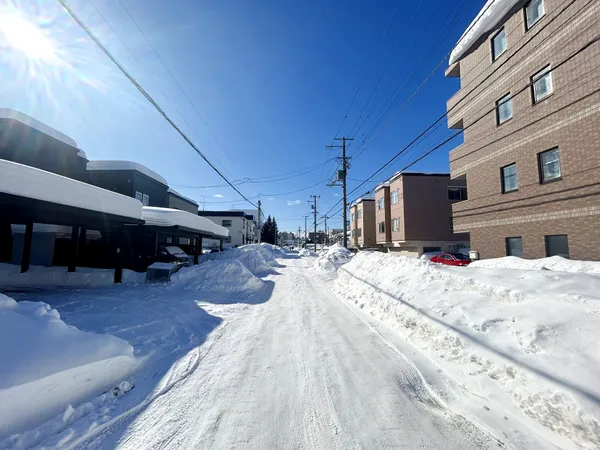 北西側前面道路（幅員約12.0ｍ）