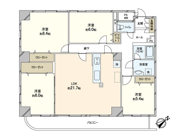 間取図(平面図)