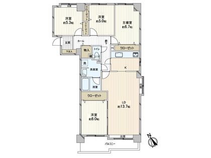 間取図(平面図)