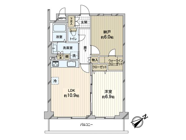朝日プラザ東白石 間取図(平面図) 間取図(平面図)