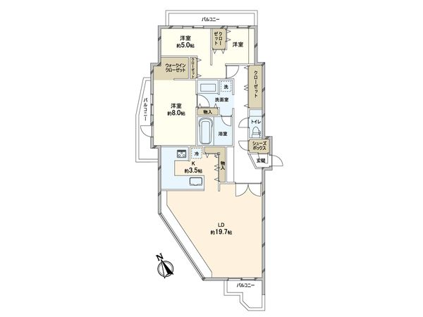間取図(平面図)