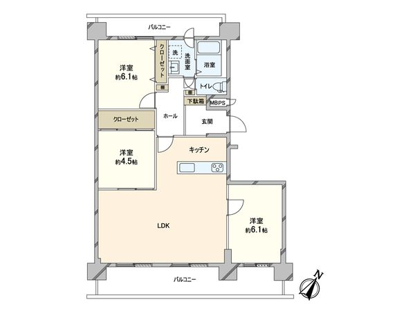 間取図(平面図)