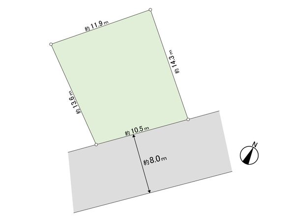 美園9条1丁目 土地 区画図 美園9条1丁目 土地 区画図