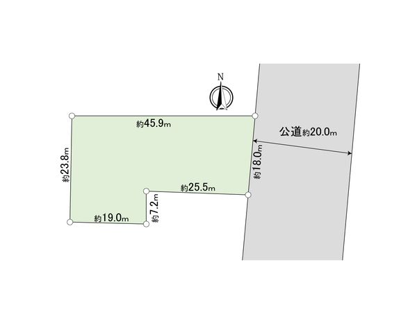 水車町3丁目 土地 区画図