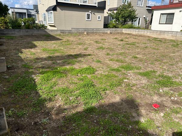 里塚2条3丁目 土地 前面道路含む外観 里塚2条3丁目 土地 前面道路含む外観