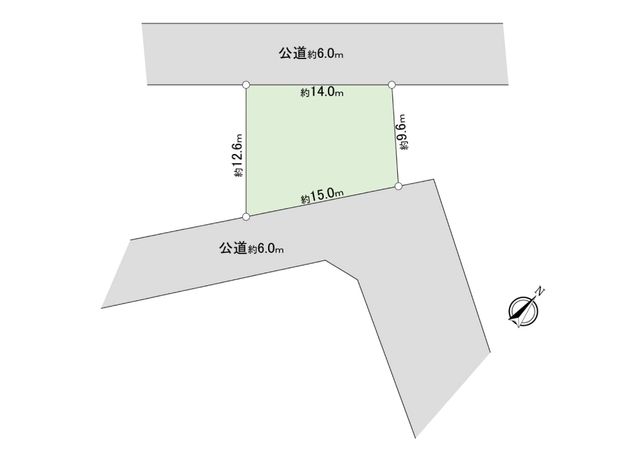 清田7条2丁目 土地 区画図 清田7条2丁目 土地 区画図
